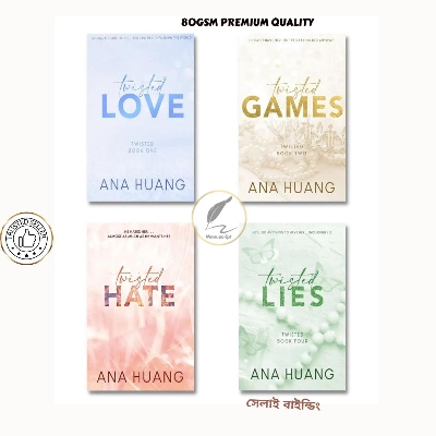 Picture of 4 Books Twisted Series by Ana Huang  (Twisted Love; Twisted Games; Twisted Hate and Twisted Lies) - Paperback