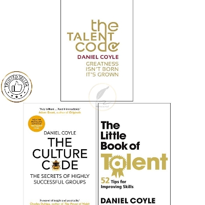 Picture of Daniel Coyle 3 Books Set (The Talent Code, The Culture Code, The Little Book of Talent)