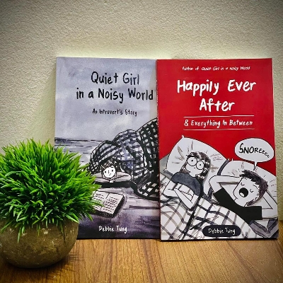 Picture of Quiet Girl in a Noisy World, Happily Ever After & Everything In Between (Two Books Combo by Debbie Tung)