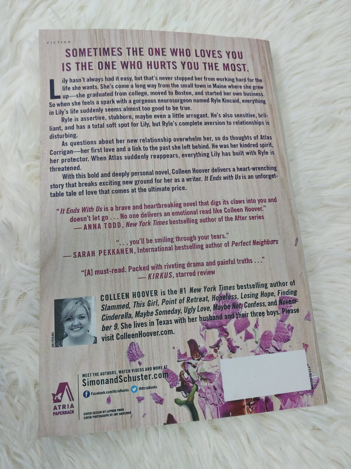 Picture of It Ends with Us Novel by Colleen Hoover | Premium Quality