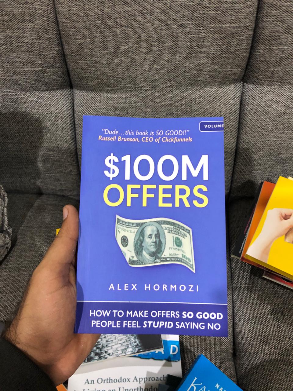 Picture of $100M Offers: How To Make Offers So Good People Feel Stupid Saying No by Alex Hormozi - Premium - Paperback