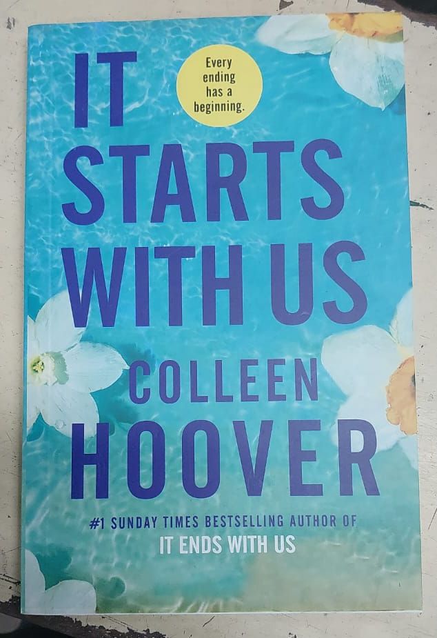 Picture of Colleen Hoover Book set (It Starts with Us+ It Ends With Us) - Yellow - Paperback