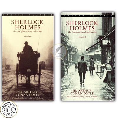 Picture of The Complete Novels of Sherlock Holmes Novel by Arthur Conan Doyle (Volume I & 2)