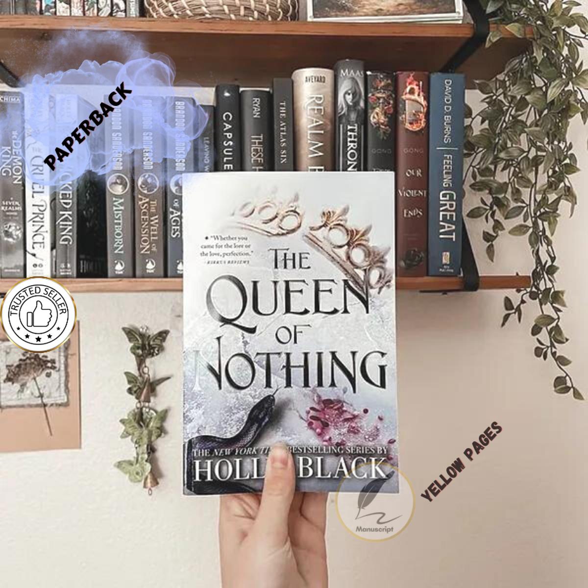 Picture of The Queen of Nothing (The Folk of the Air, 3) by Holly Black - Yellow- Paperback