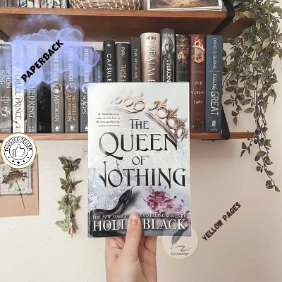 Picture of The Queen of Nothing (The Folk of the Air, 3) by Holly Black - Yellow- Paperback