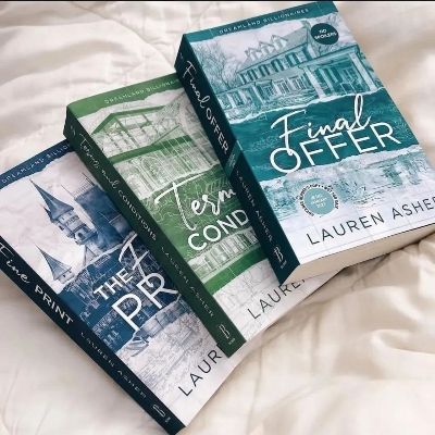Picture of Dreamland Billionaires Series 3 Books Collection Set By Lauren Asher(The Fine Print, Terms and Conditions, Final Offer) - Paperback