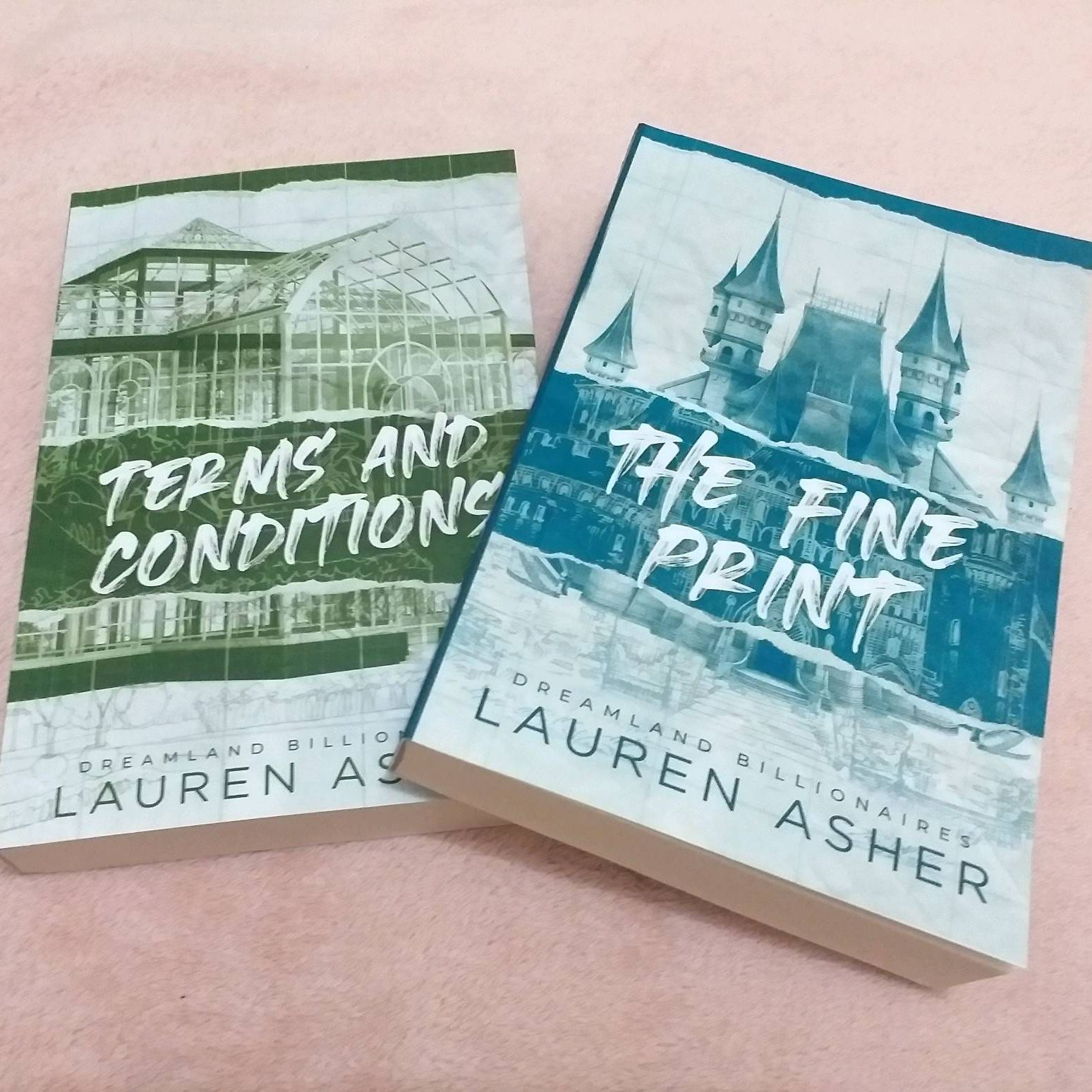 Picture of Dreamland Billionaires Series 3 Books Collection Set By Lauren Asher(The Fine Print, Terms and Conditions, Final Offer) - Paperback