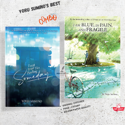 Picture of Yoru Sumino's Light Novel Combo (I Will Forget This Feeling Someday + I am Blue, in Pain, and Fragile)