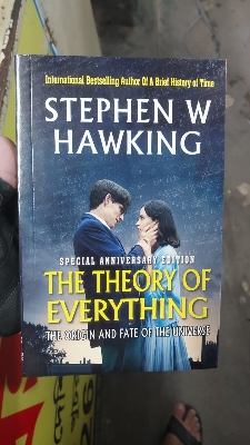 Picture of The Theory of Everything: The Origin and Fate of the Universe by Stephen W Hawking - Yellow - Paperback