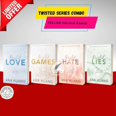 Picture of Twisted Series by Ana Huang (Four Books) - Yellow - Paperback