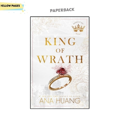 Picture of King of Wrath (Kings of Sin) by Ana Huang - Yellow - Paperback