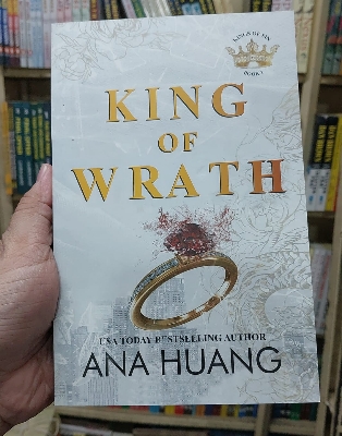 Picture of King of Wrath (Kings of Sin) by Ana Huang - Yellow - Paperback