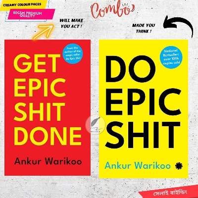 Picture of BEST SELLING SELF HELP COMBO (Get Epic Shit Done + Do Epic Shit) by Ankur Warikoo -Premium -Paperback