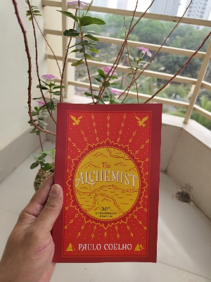 Picture of The Alchemist Novel by Paulo Coelho - Premium Quality - Paperback