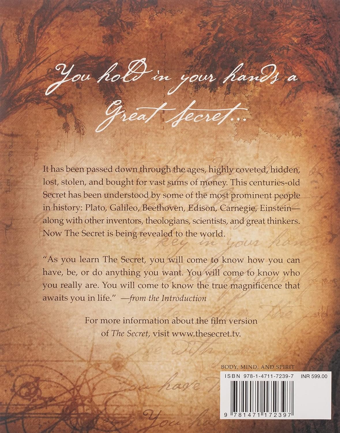 Picture of The Secret by Rhonda Byrne -Paperback