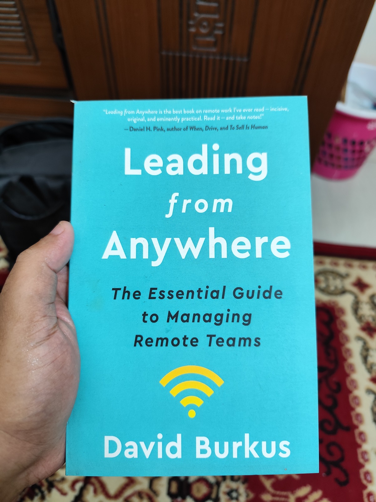 Picture of Leading From Anywhere: The Essential Guide to Managing Remote Teams by David Burkus - Premium - Paperback