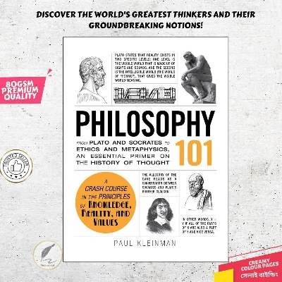 Picture of Philosophy 101: From Plato and Socrates to Ethics and Metaphysics, an Essential Primer on the History of Thought by Paul Kleinman - Premium Quality - Paperback
