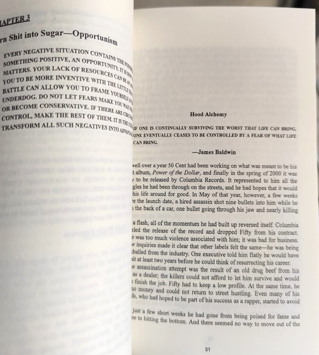 Picture of The 50th Law Book by 50 Cent and Robert Greene - Premium - Paperback