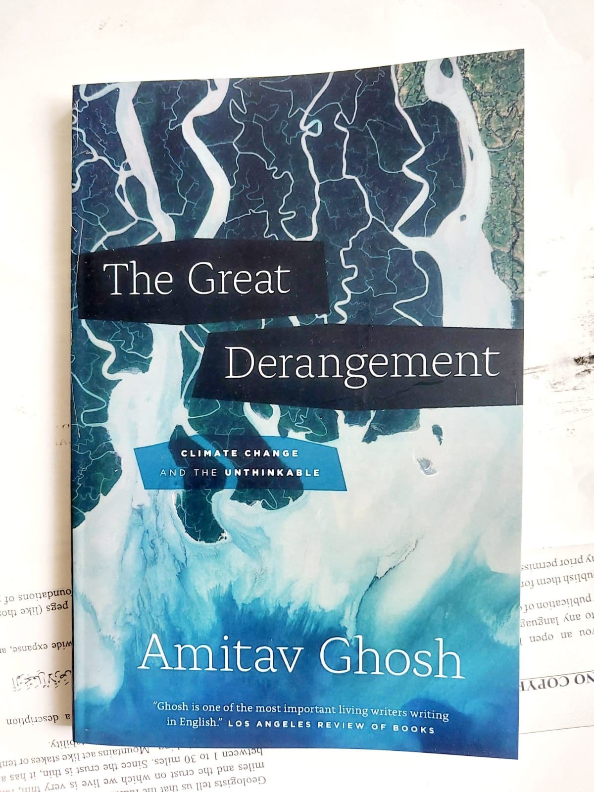 Picture of The Great Derangement: Climate Change and the Unthinkable by Amitav Ghosh - Premium Quality - Paperback