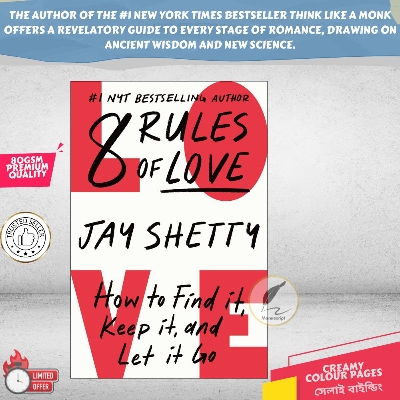 Picture of 8 Rules of Love: How to Find It, Keep It, and Let It Go by Jay Shetty - Premium Quality - Paperback