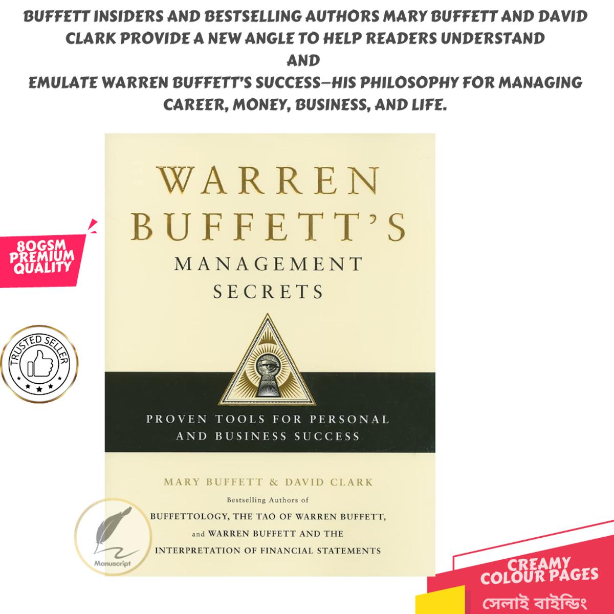 Picture of Warren Buffett's Management Secrets: Proven Tools for Personal and Business Success