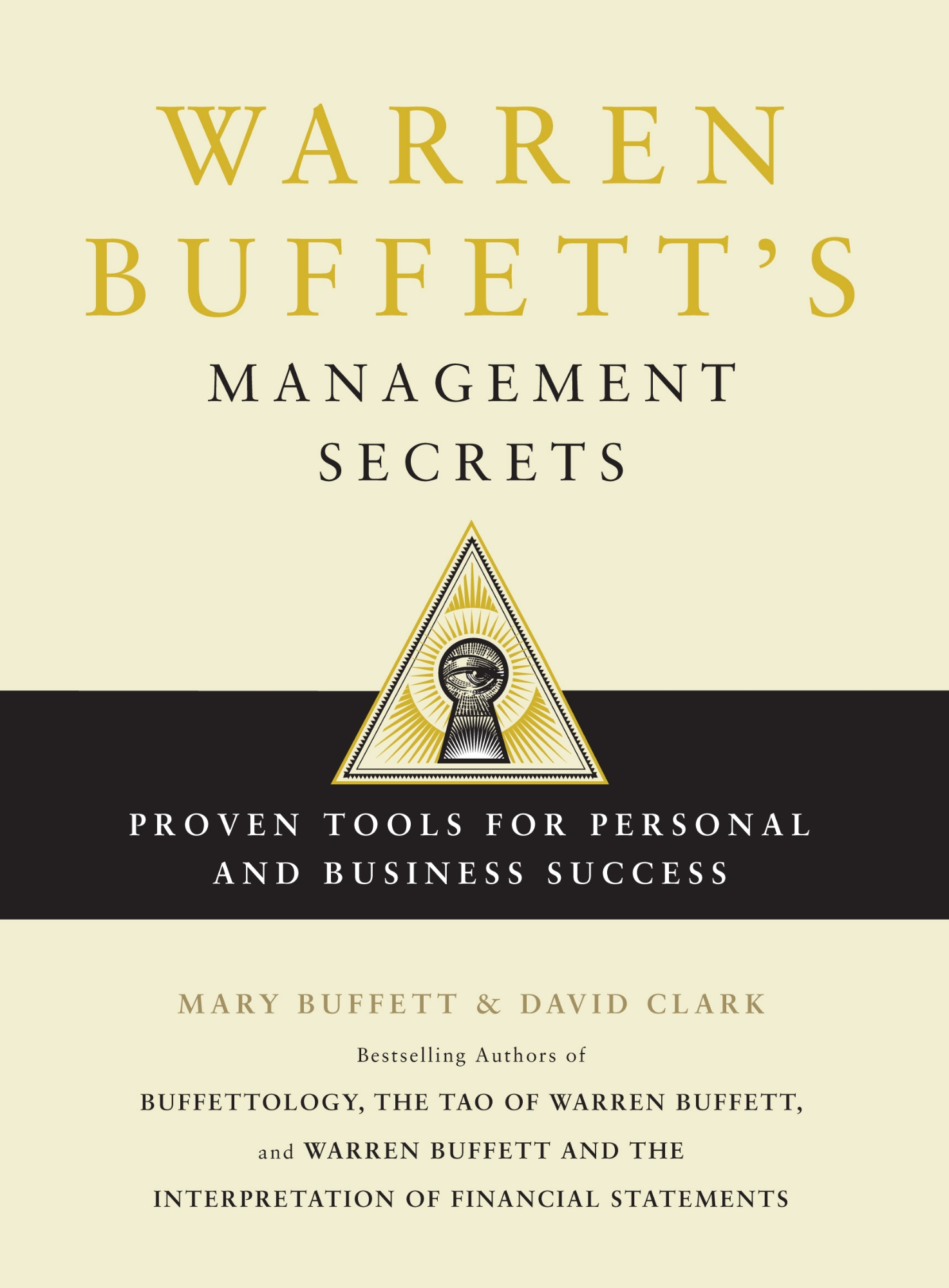 Picture of Warren Buffett's Management Secrets: Proven Tools for Personal and Business Success