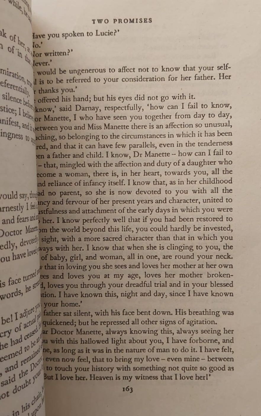 Picture of A Tale of Two Cities by Charles Dickens - Yellow - Paperback