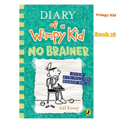Picture of No Brainer (Diary of a Wimpy Kid Book 18) by Jeff Kinney