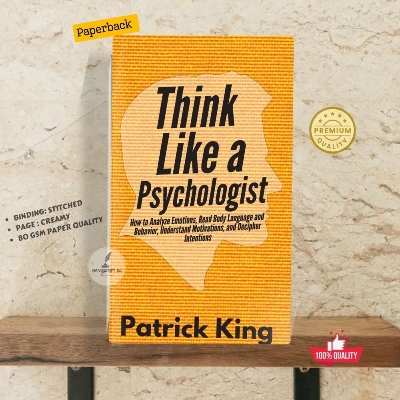 Picture of Think Like a Psychologist by Patrick King