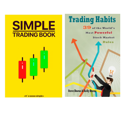 Picture of Combo of 2 books for Stock Market (Trading Habits & Simple Trading Book) - Color Print - Paperback
