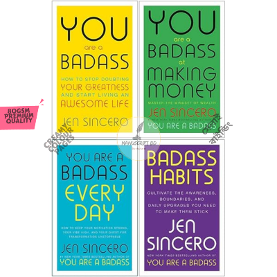 Picture of You Are a Badass Series 4 Books Collection Set by Jen Sincero - Premium - Paperback