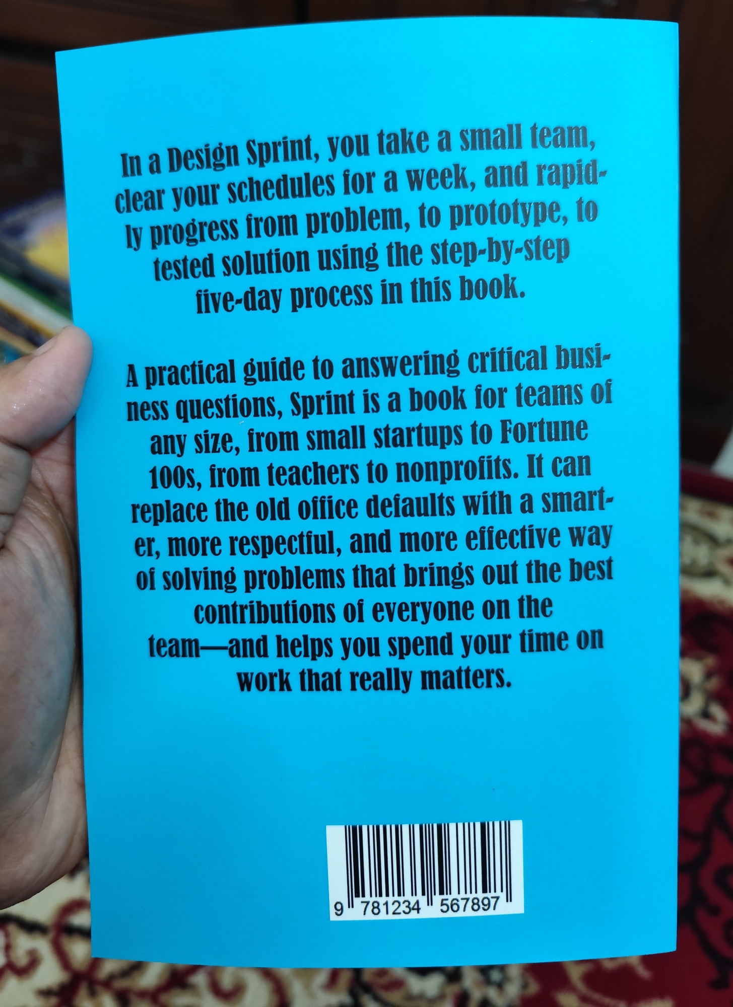 Picture of Sprint: How to Solve Big Problems and Test New Ideas in Just Five Days by Jake Knapp