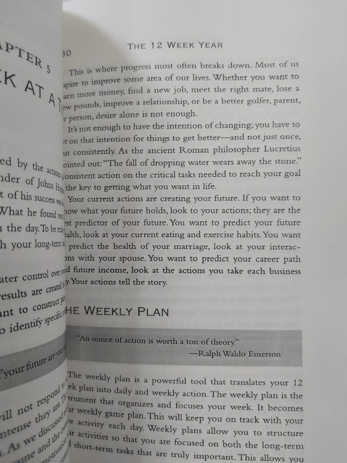 Picture of The 12 Week Year by Brian P. Moran and Michael Lennington - Premium - Paperback