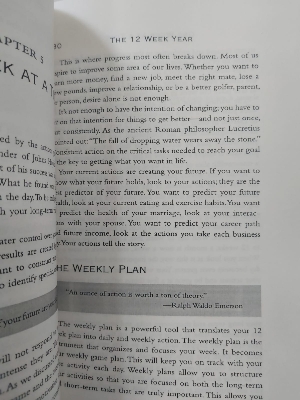 Picture of The 12 Week Year by Brian P. Moran and Michael Lennington - Premium - Paperback