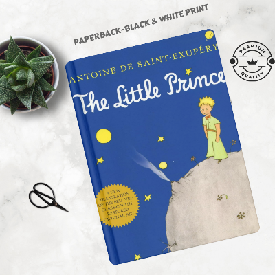 Picture of The Little Prince by  Antoine de Saint-Exupéry - Premium - Paperback - (Black & White Print)