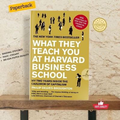 Picture of What They Teach You at Harvard Business School: My Two Years Inside the Cauldron of Capitalism by Philip Delves Broughton