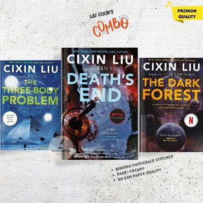 Picture of Remembrance of Earth's Past Series by Liu Cixin (The Three-Body Problem, The Dark Forest, Death's End) - Premium - Paperback