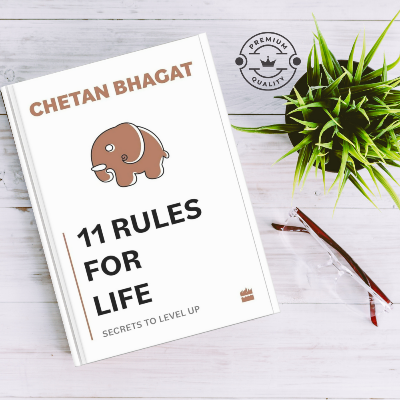 Picture of 11 Rules For Life: Secrets to Level Up Book by Chetan Bhagat - Premium - Paperback