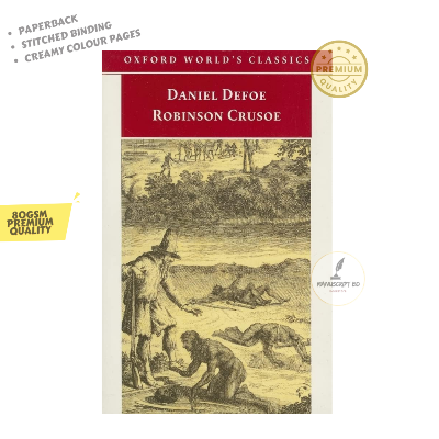 Picture of Robinson Crusoe Novel by Daniel Defoe - Premium - Paperback