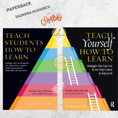 Picture of Combo of 2 Books by Saundra McGuire (Teach Students How to Learn, Teach Yourself How to Learn) - Premium - Paperback