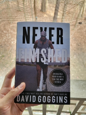 Picture of Never Finished: Unshackle Your Mind and Win the War Within by David Goggins - Premium - Paperback