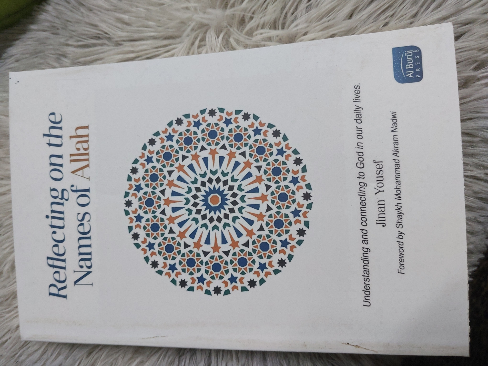 Picture of Reflecting on the Names of Allah Book by Jinan Yousef - Premium - Paperback