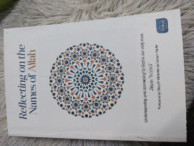 Picture of Reflecting on the Names of Allah Book by Jinan Yousef - Premium - Paperback
