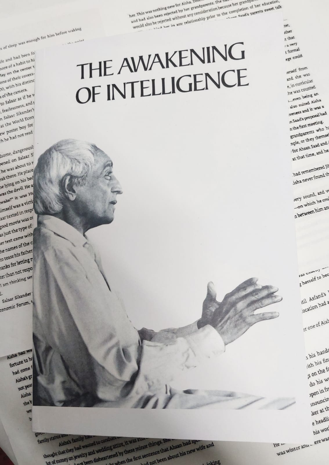 Picture of The awakening of intelligence Book by Jiddu Krishnamurti - Premium - Paperback