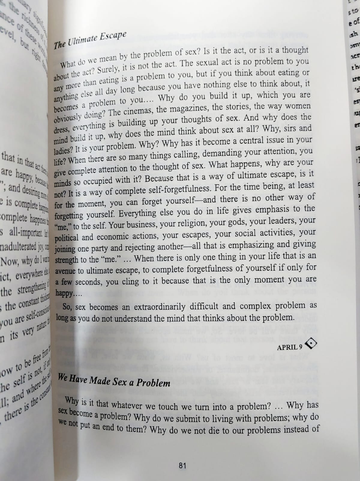 Picture of The book of life Book by Jiddu Krishnamurti - Premium - Paperback