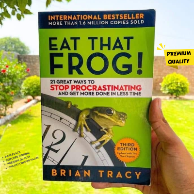 Picture of Eat That Frog!: 21 Great Ways to Stop Procrastinating and Get More Done in Less Time  Brian Tracy - Premium - Paperback