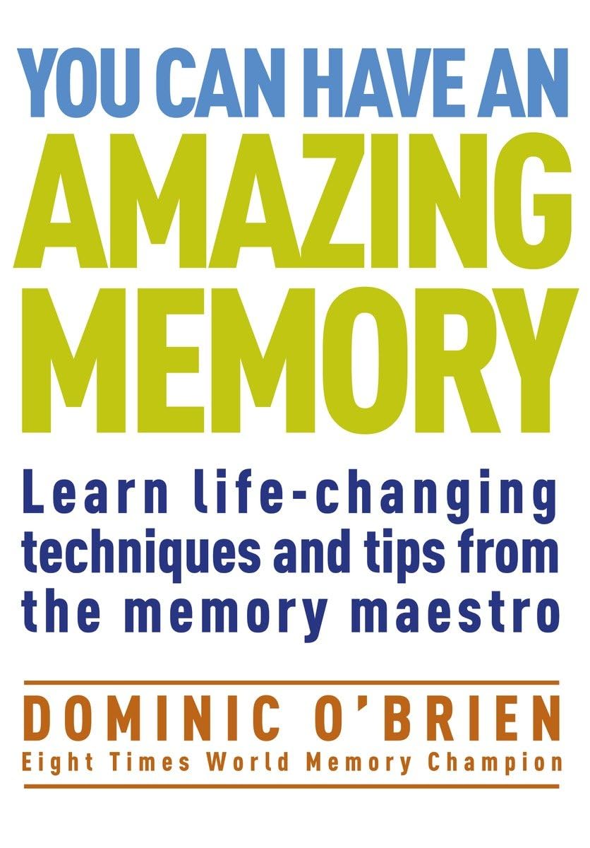 Picture of You Can Have an Amazing Memory by Dominic O'Brien - Premium - Paperback