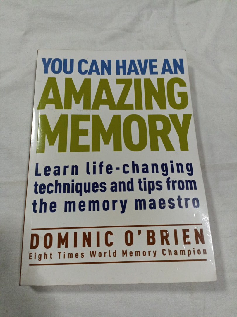 Picture of You Can Have an Amazing Memory by Dominic O'Brien - Premium - Paperback