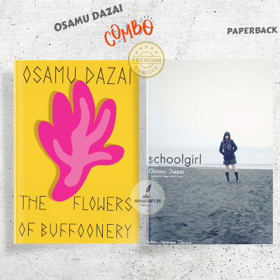 Picture of Two Books Set by Osamu Dazai (The Flowers of Buffoonery,  Schoolgirl)
