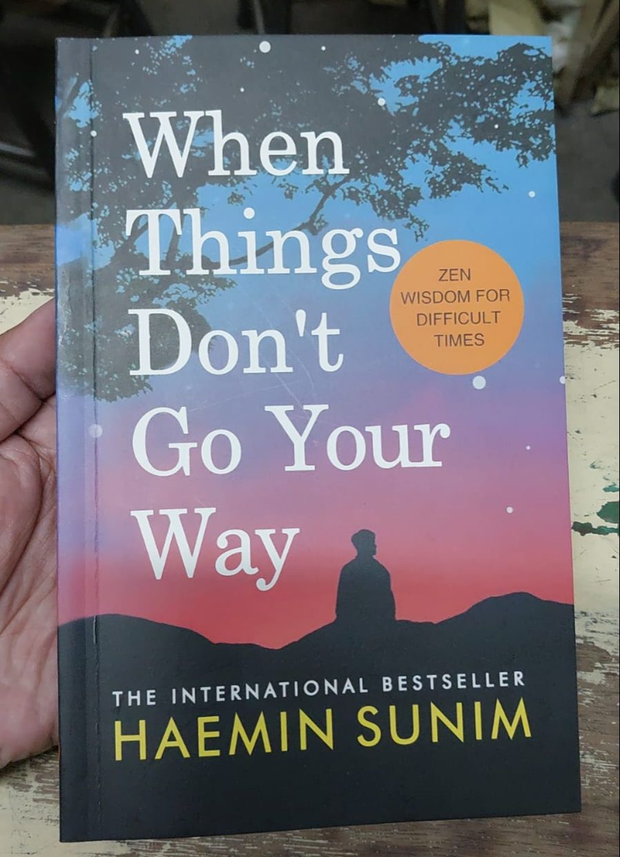 Picture of When Things Don't Go Your Way by Haemin Sunim - Yellow - Paperback